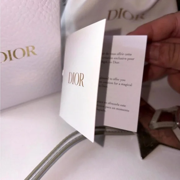 Dior beauty Gift w/purchase , novelty silver star - Picture 5 of 8